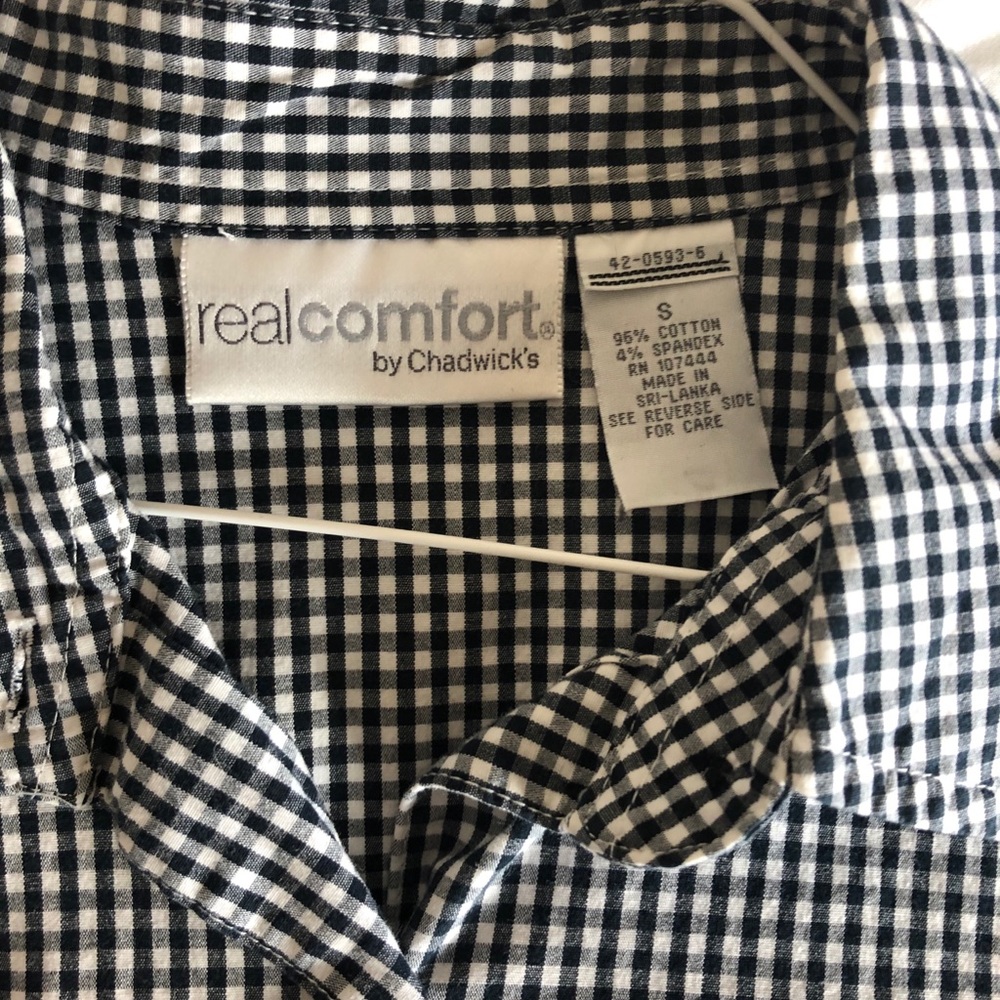 Career Button Down Blouse S